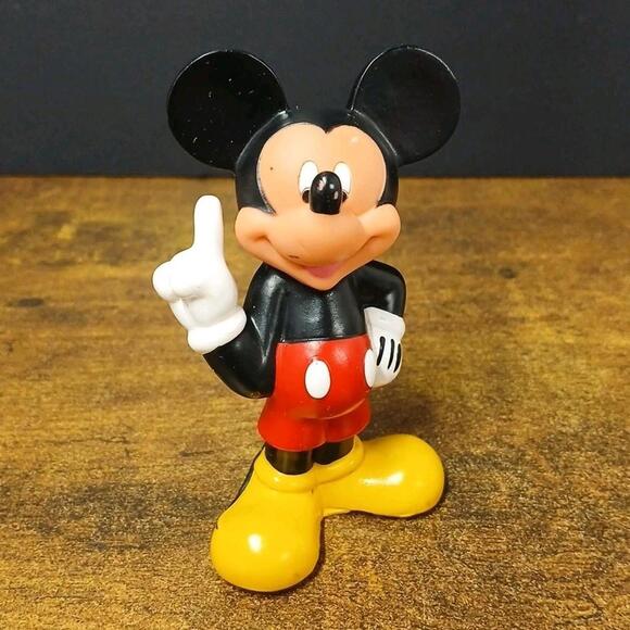 Other - Vintage 4" Mickey Mouse Figure, Figurine